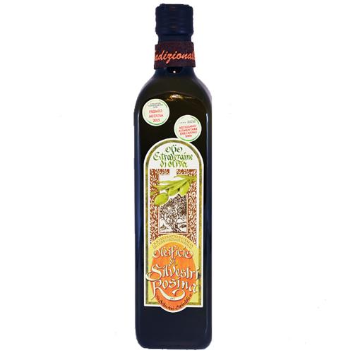 Olio Extra Vergine di Oliva Marasca Tradizionale (Gusto Delicato )Oleificio Silvestri Rosina 75 Cl