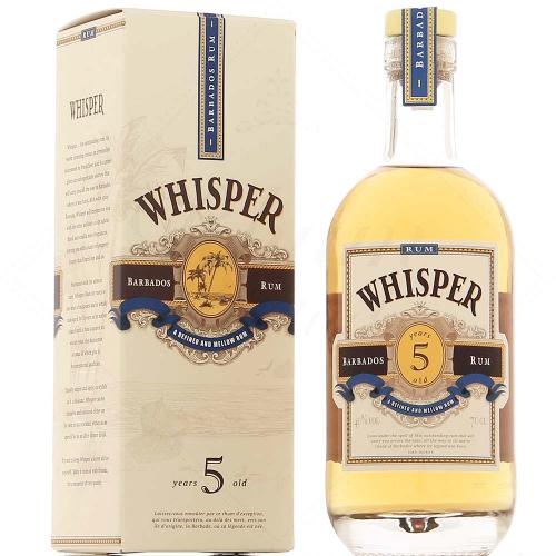 Rum Barbados 5 Years Old Whisper 70 Cl in Astuccio