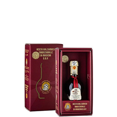 Aceto Balsamico Tradizionale di Modena DOP 15 Anni Acetaia Leonardi 100 Ml in Astuccio