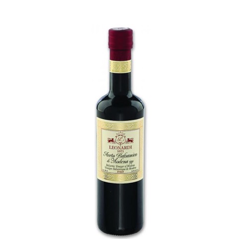 Aceto Balsamico di Modena IGP Capsula Bordeaux Acetaia Leonardi 500 Ml