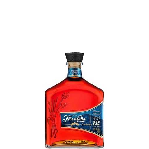 Rum Centenario 12 Years Old Flor de Cana 70 Cl