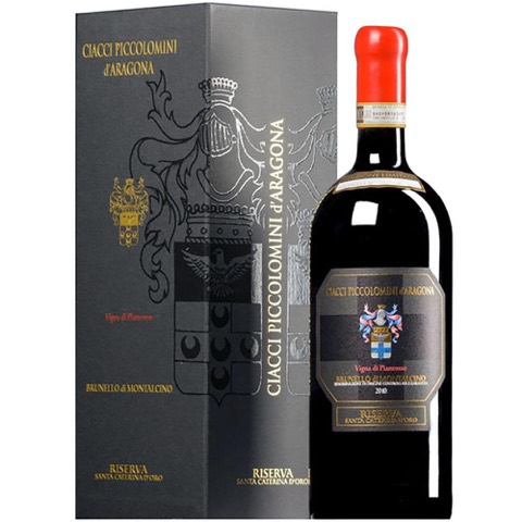 Brunello di Montalcino Vigna di Pianrosso Santa Caterina D'Oro Ciacci Piccolomini D'Aragona 2012 Magnum 1,5 Lt in Astuccio