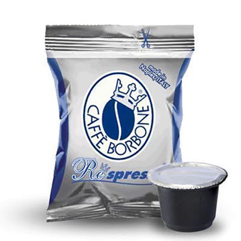 Capsule Respresso Caffè Blu x Nespresso Borbone confezione 50 Pz