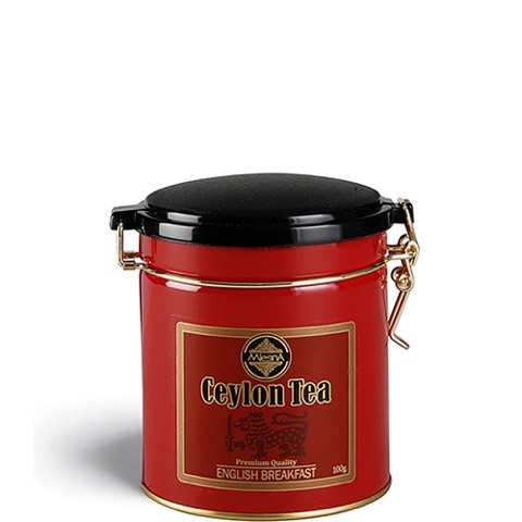 Tè The English Breakfast Premium Ceylon Tea Mlesna in Foglia Latta 100 Gr.