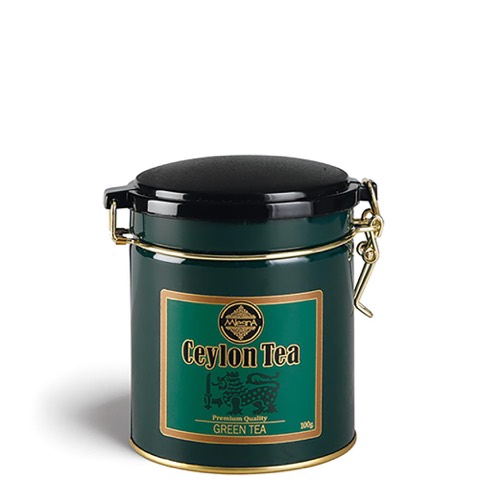 Tè The Green Premium Ceylon Tea Mlesna in Foglia Latta 100 Gr.