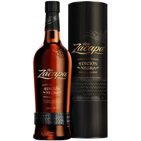 Rum Ron Guatemala Edicion Negra Solera Gran Reserva Zacapa 70 Cl in Astuccio