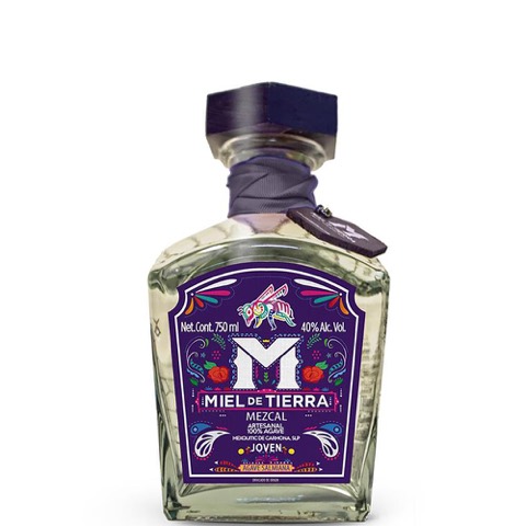 Mezcal Joven Agave Salmiana Miel de Tierra 70 Cl