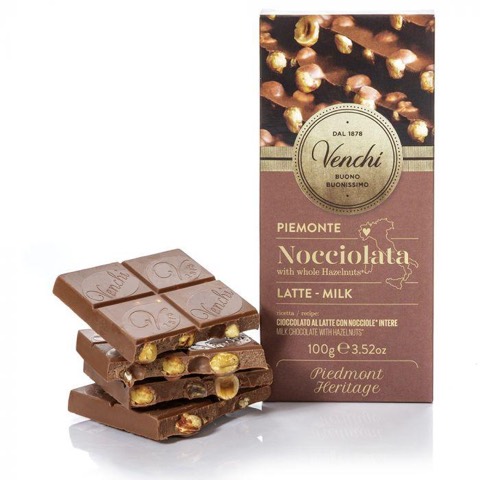 Tavoletta Nocciolata di Cioccolato al Latte Astucciata Venchi Gr.100