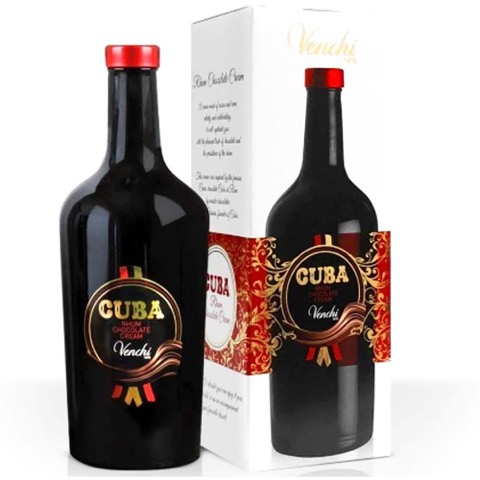 Cuba Rhum Chocolate Cream Venchi 70 Cl in Astuccio