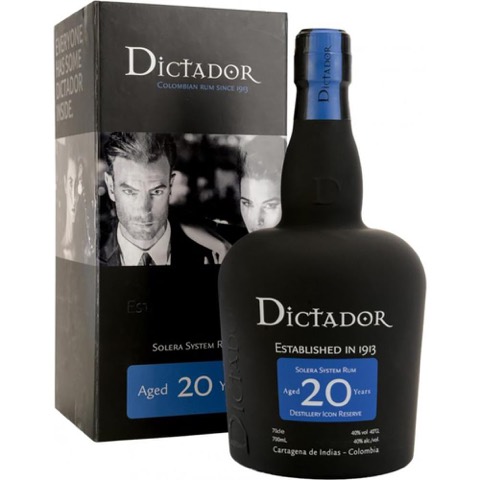 Rum 20 Years Old Colombia Dictador 700 Ml