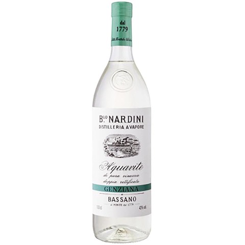 Acquavite di Vinaccia alla Genziana Distilleria Nardini 1 Lt