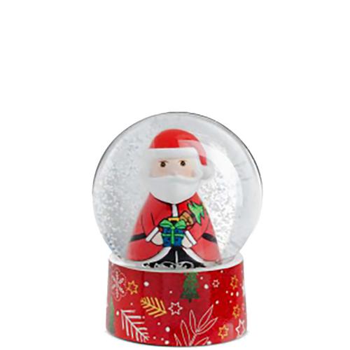 Palla di Neve con Luce Natale Babbo Natale Egan 6,5X8,5