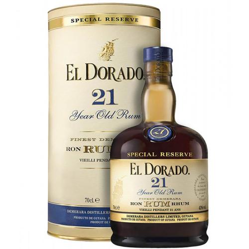 Rum Demerara Special Reserve 21 Years El Dorado 70 Cl