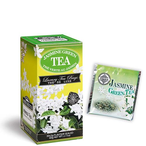 Tè The Jasmine Green Premium Ceylon Tea Mlesna Confezione 30 Filtri