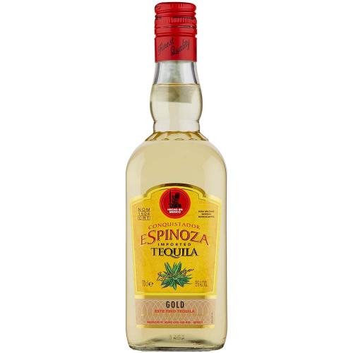 Tequila Gold Conquistador Espinoza 70 Cl