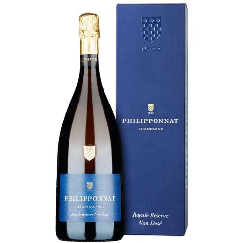 Champagne Brut Royale Reserve Non Dosè Philipponnat Magnum 1,5 Lt in Astuccio