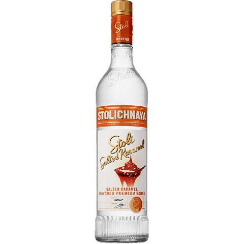 Vodka Karamel Salted Stolichnaya 70 Cl