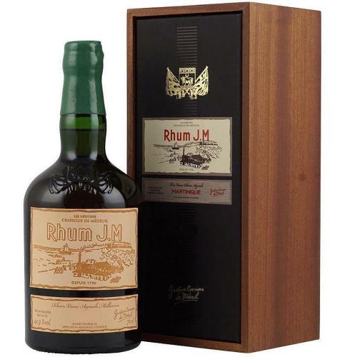 Rum Rhum Agricole Martinique 15 ans Millesime 2004 J.M 70 Cl in Cofanetto Legno