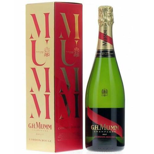 Champagne Brut Cordon Rouge G.H. Mumm 70 Cl in Astuccio