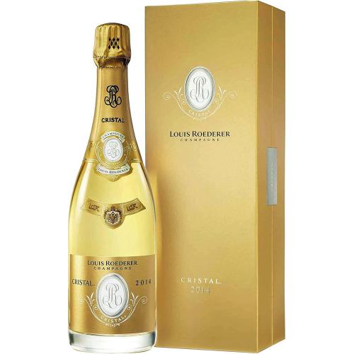 Champagne Cristal Roederer Louis 2014 in Cofanetto