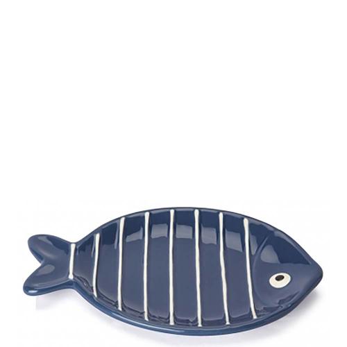 Piatto Acqua di Mare Blu Ovale Egan 18x12