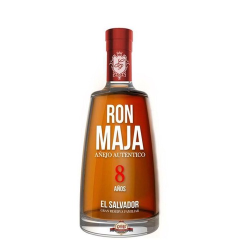 Rum Ron El Salvador Anejo 8 Anos Gran Reserva Familiar Maja 70 Cl