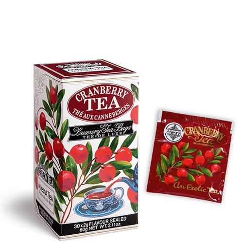 Tè The Cranberry Premium Ceylon Tea Mlesna Confezione 30 Filtri