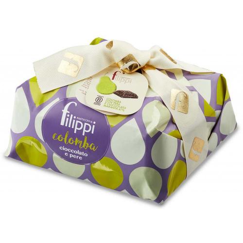 Colomba Pera e Cioccolato Pasticceria Filippi 1 Kg