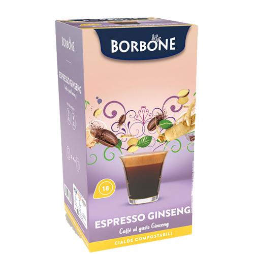 Cialda Caffè al Ginseng Borbone Conf. 18 pz