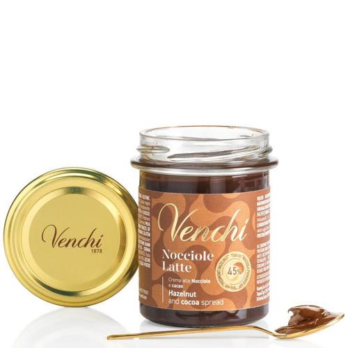 Crema Spalmabile Suprema di Cioccolato al Latte e Nocciole Venchi 200 Gr
