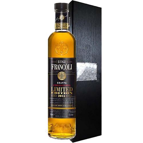 Grappa Stravecchia Limited Edition 2015 La Grande Festa Luigi Francoli 2 Lt in Cassa di Legno