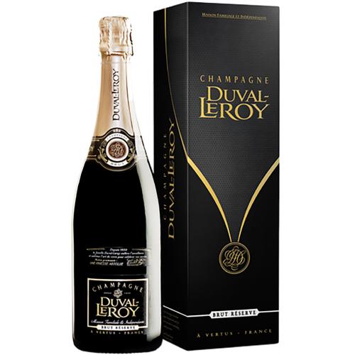 Champagne Brut Reserve Duval-Leroy in Astuccio