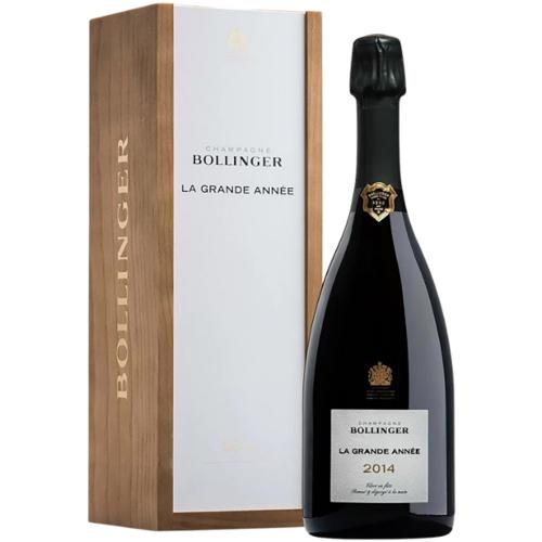 Champagne La Grande Anne Bollinger 2014 in Cassetta Legno