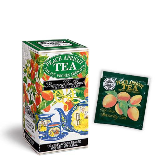 Tè The Peach Apricot Premium Ceylon Tea Mlesna Confezione 30 Filtri