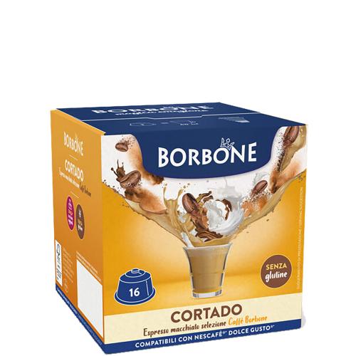Capsule Dolce Gusto Caffè Cortado Borbone Confezione 16 pz