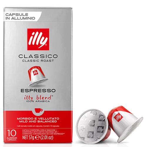 Capsule Compatibili Nespresso Tostatura Classica Illy Confezione 10 Capsule