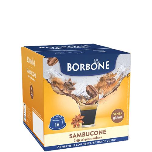 Capsule Dolce Gusto Caffè Sambucone Borbone Confezione 16 pz