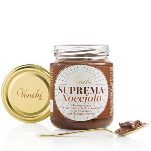 Crema Spalmabile Suprema di Cioccolato al Latte e Nocciole Venchi 250 gr