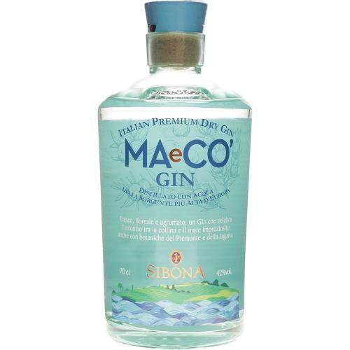 Gin Italian Premium MAeCO' Sibona 70 Cl