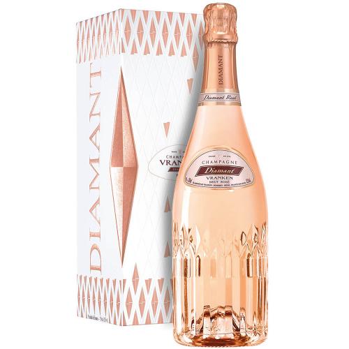 Champagne Rose' Diamant Vranken in Astuccio