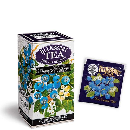 Tè The Blueberry Premium Ceylon Tea Mlesna Confezione 30 Filtri