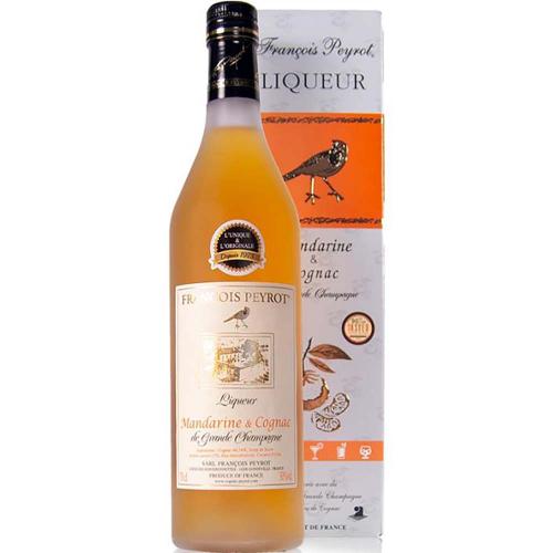 Liqueur au Cognac Mandarine Peyrot 70 Cl in Astuccio