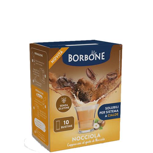 Bustine Solubili Nocciola Caffe' Borbone confezione 10 Pz