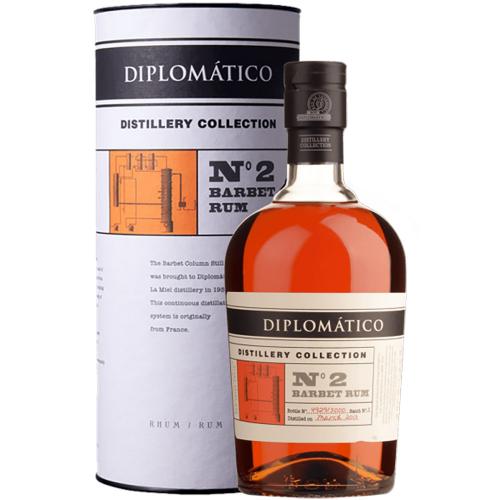 Rum Ron Collection N°2 Single Column Barbet Diplomatico 70 Cl In Astuccio