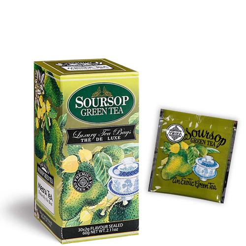 Tè The Soursop Green Premium Ceylon Tea Mlesna Confezione 30 Filtri