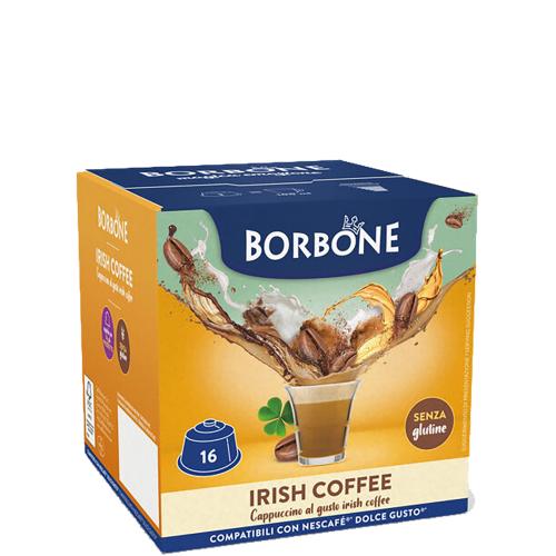 Capsule Dolce Gusto Caffè Irish Coffee Borbone Confezione 16 pz