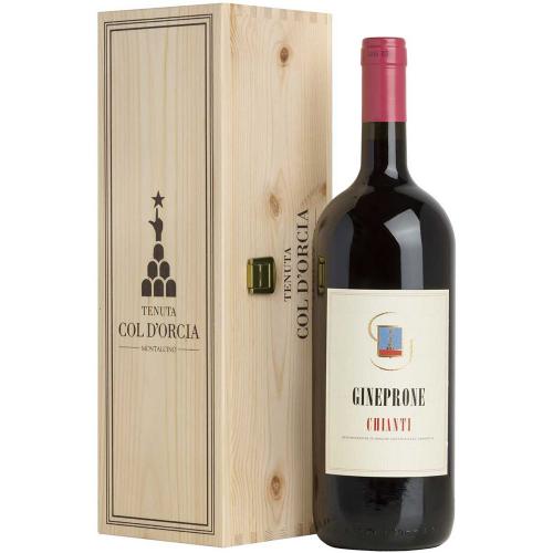 Chianti Gineprone Col D'Orcia 2020 Magnum 1,5 Lt in Cassa di Legno