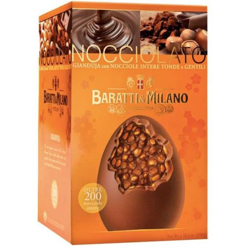 Uovo Nocciolato Gianduja Baratti & Milano 550 Gr