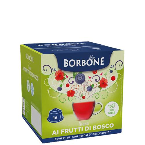 Capsule Dolce Gusto Caffè Frutti di Bosco Borbone Confezione 16 pz