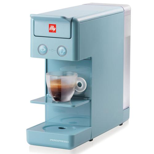 Macchina da Caffè a Capsule Y3 Iperespresso Illy Colore Azzurro